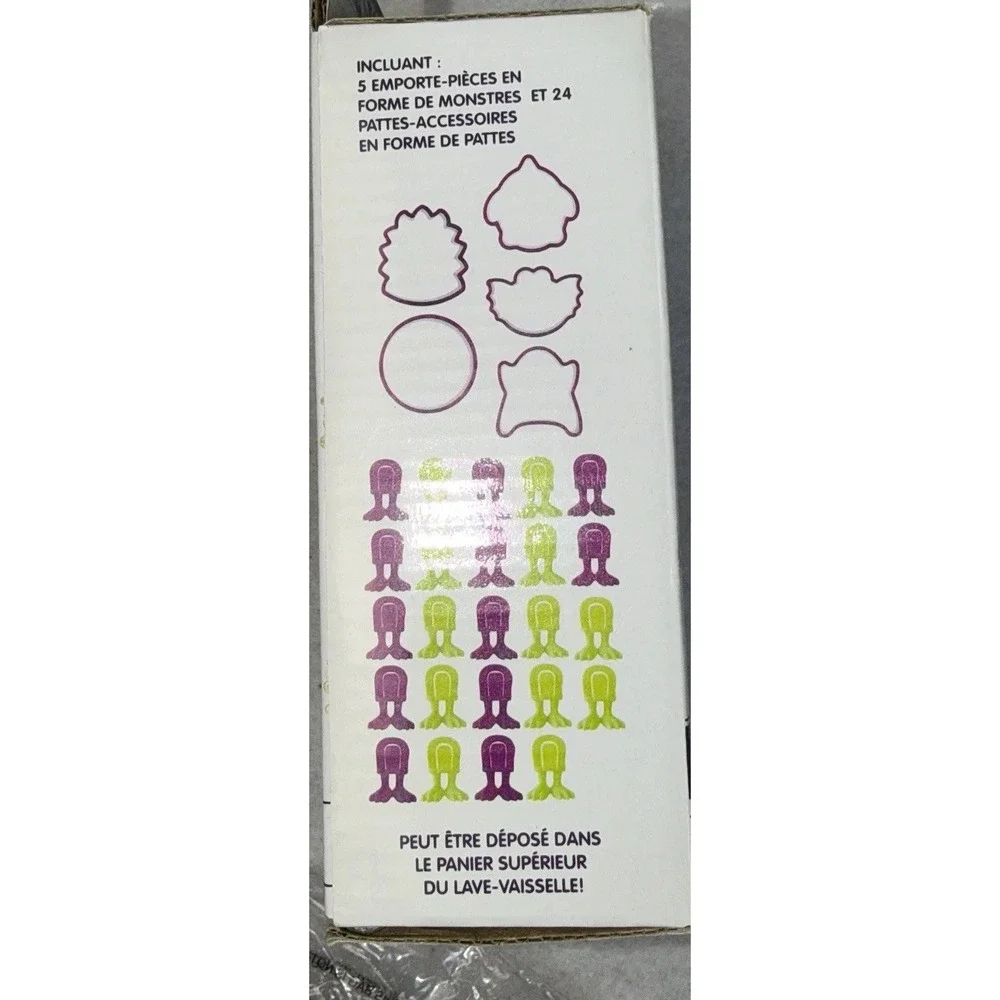 Bakelicious‎ Cookie Feet Monsters Cookie Cutter Set 29 Pc New Open Box Halloween